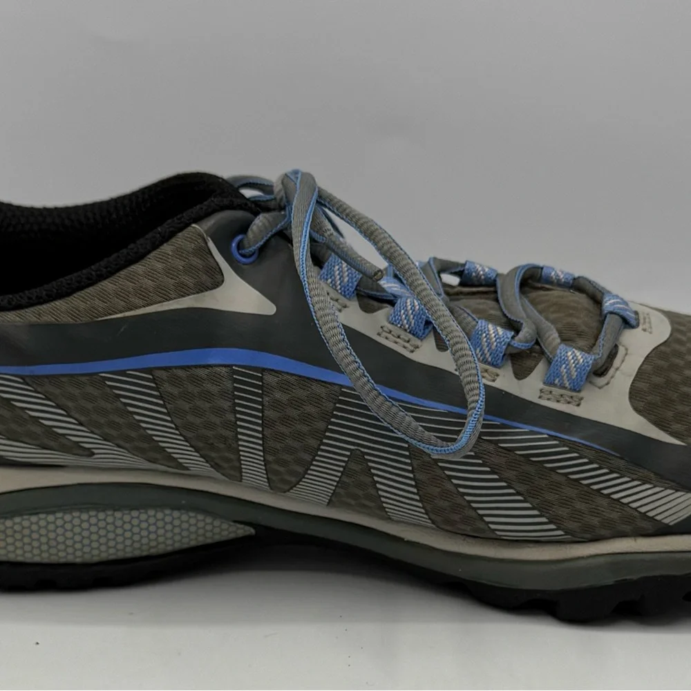 Merrell Siren Edge Vibram Gray Blue Trail Hiking‎ Sneakers Shoes J35516 Size 9.5